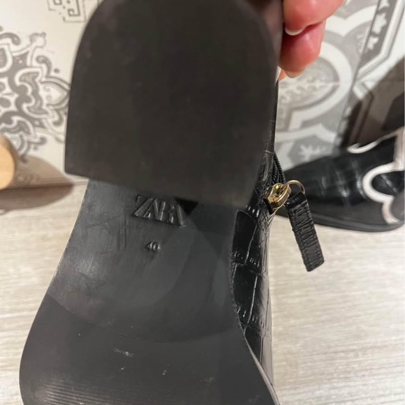 Zara cow-boy boots - Picture 3 of 4